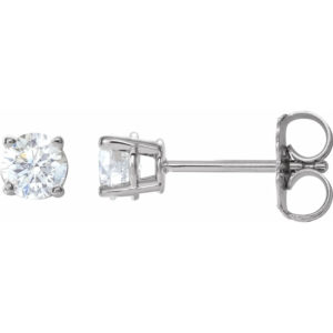 14K 1/2 CTW Diamond Stud Earrings