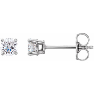 14K 1/2 CTW Lab-Grown Diamond Stud Earrings