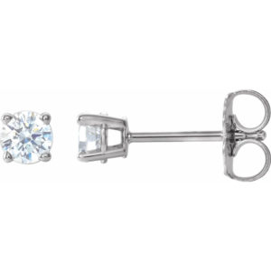 14K 1/3 CTW Diamond Stud Earrings