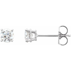 14K 3/4 CTW Lab-Grown Diamond Stud Earrings