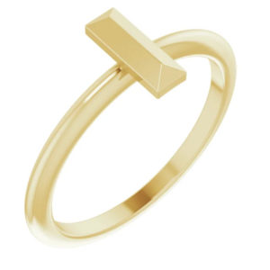 Stackable Bar Ring